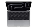 Apple MacBook Pro - Notebook - 16" - Apple M3 Pro None - 512 GB SSD - MacOS Sonoma - Black - 1-year warranty - MRW23E/A