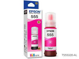 Epson T555 - Magenta - original - recarga de tinta - para EcoTank L8160, L8180