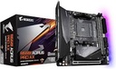 AORUS - Motherboard - Mini ITX - Socket AM4 - AMD B550 - para Ryzen 3 / para Ryzen 5 / para Ryzen 7 - None