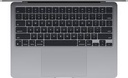 Apple MacBook Air - Notebook - 13" - Apple M3 None - 8 GB - 256 GB SSD - MacOS Sonoma - Space Grey - 1-year warranty - MRXN3LL/A