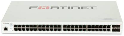 FS-124E-FPOE -FortiSwitch-124E-FPOE L2+ managed POE switch with 24GE +4SFP, 24port POE with max 370W limit and smart fan temperature control