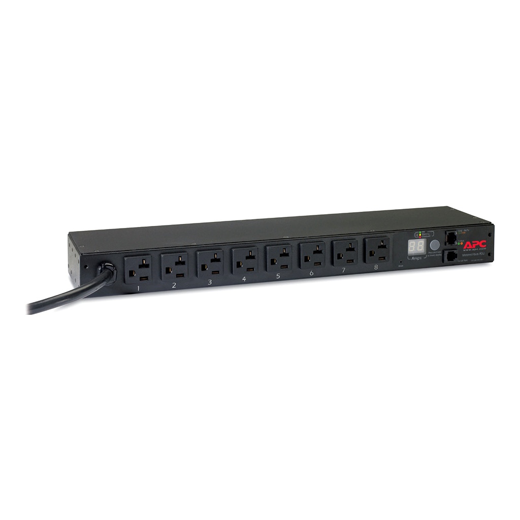 APC - Rack PDU - 1U 20A 120V w (8) 5-20R