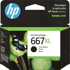 HP - 667XL - Ink cartridge - Black - 3YM81AL