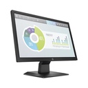 HP P204 - LED-backlit LCD monitor - 19.5" - 1600 x 900 - TN - HDMI / VGA (DB-15) - Black