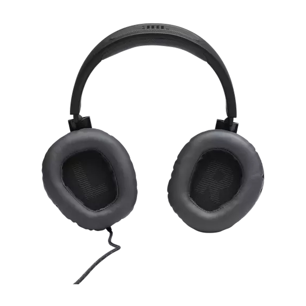 JBL Quantum 100 - Auricular - tamaño completo - cableado - conector de 3,5 mm - negro