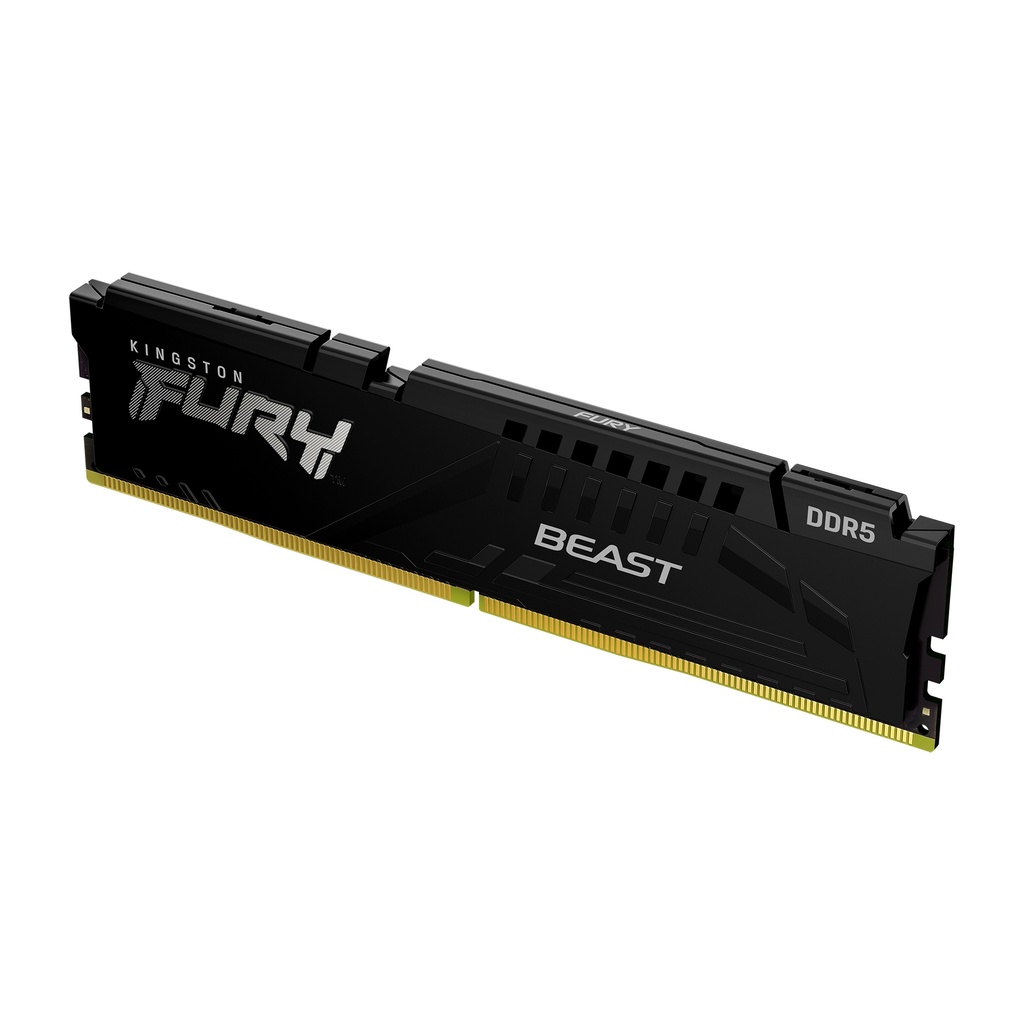 Kingston FURY Beast - DDR5 - módulo - 32 GB - DIMM de 288 contactos - 5200 MHz / PC5-41600 - CL40 - 1.25 V - sin búfer - on-die ECC