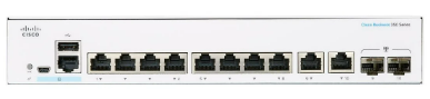 CBS350-8T-E-2G-NA-LA CBS350 MANAGED 8PORT GE EXT PERP PS 2X1G COMBO