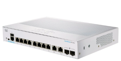 CBS350-8T-E-2G-NA-LA CBS350 MANAGED 8PORT GE EXT PERP PS 2X1G COMBO