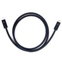 Apple Thunderbolt 4 Pro - Cable Thunderbolt - 24 pin USB-C (M) a 24 pin USB-C (M) - USB 3.2 / USB4 / Thunderbolt 3 / Thunderbolt 4 / DisplayPort - 1 m - compatible con encadenamiento Daisy - negro