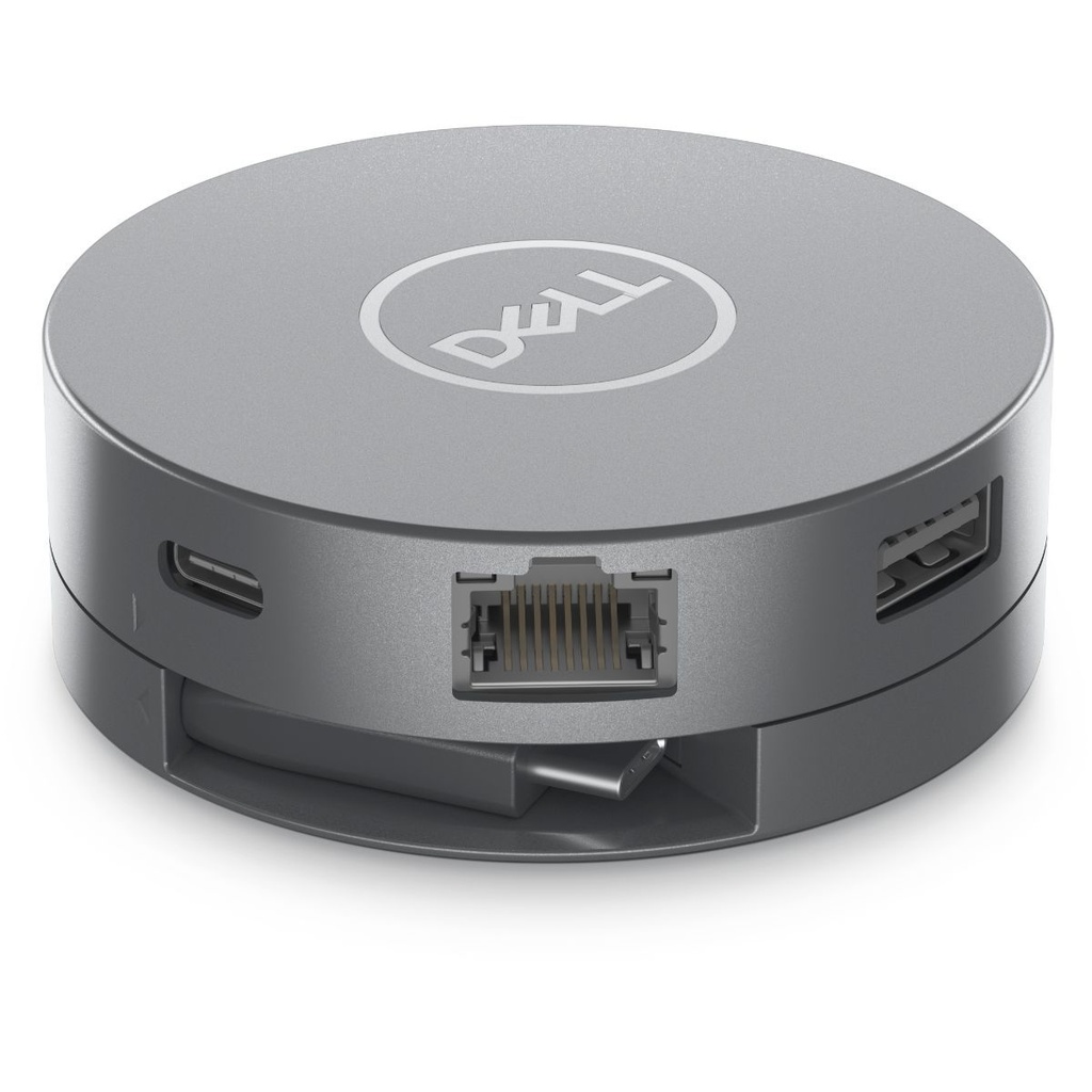 Dell 6-in-1 Multiport Adapter DA305 - Estación de conexión - USB-C - HDMI, DP, USB-C - GigE - con 3 años de garantía básica en el hardware - para Alienware x14 R1; Inspiron 14 54XX, 14 7420; Latitude 54XX, 7420; Vostro 5620; XPS 15 95XX