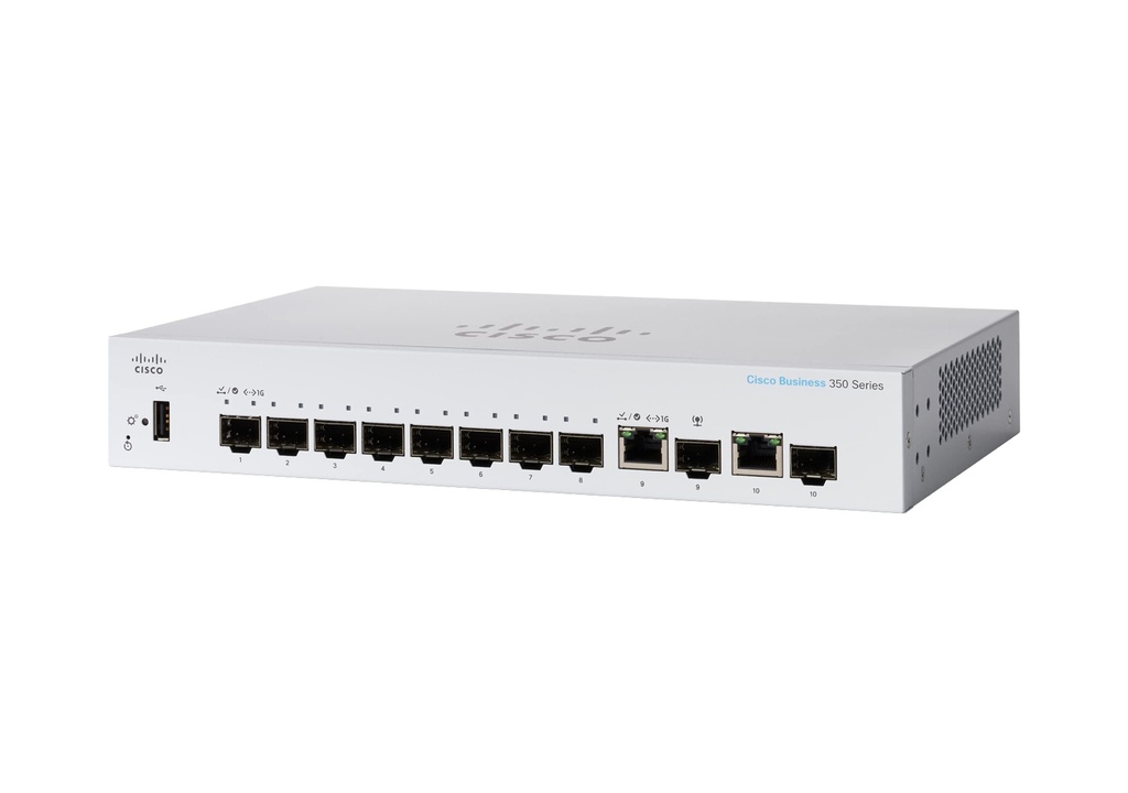 CON-SNT-CBS35EGA-SNTC-8X5XNBD CBS350 Managed 8-port GE, Ext PS, 2x1G C, 12 months