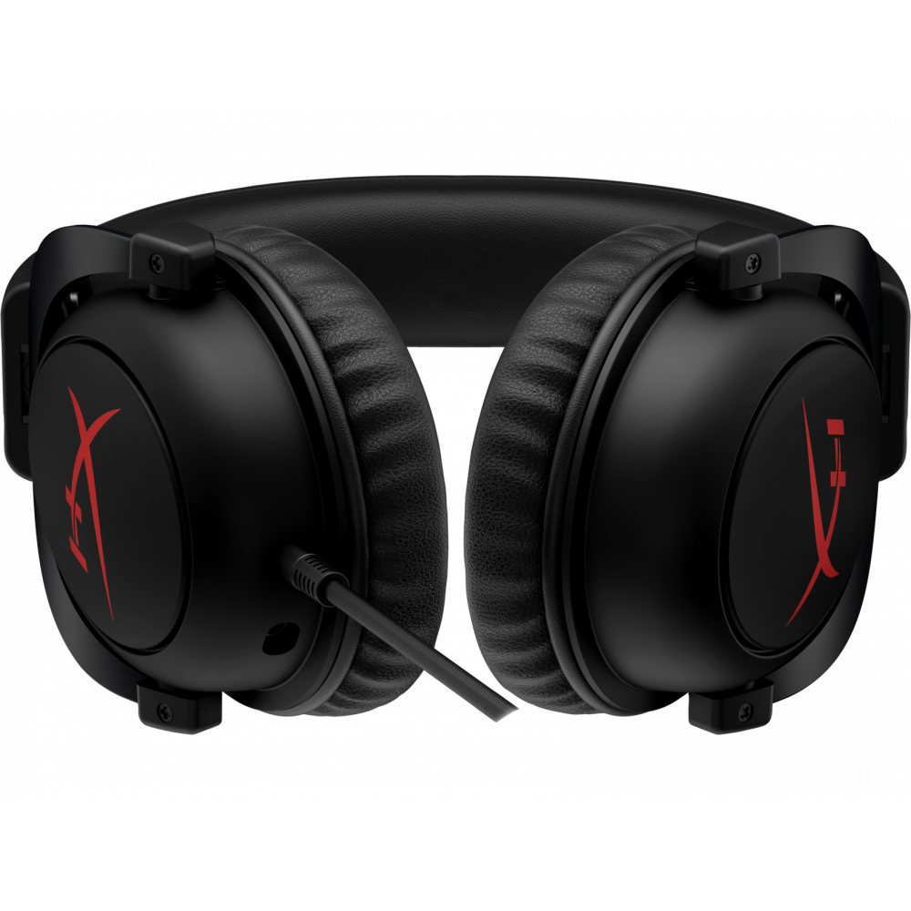 HyperX Cloud Core - Auricular - tamaño completo - cableado - USB, conector de 3,5 mm - negro - para Laptop 14, 15, 17; OMEN 15, 16; Pavilion Plus Laptop 14; Pavilion x360 Laptop; Pro 290 G9