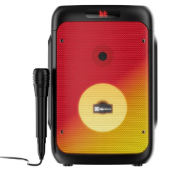 Klip Xtreme KLS-652 - Speaker system - Black - portable 8"