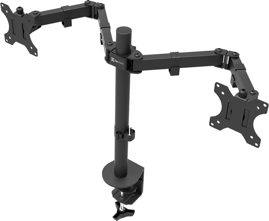 Klip Xtreme - Monitor mounting kit - Double 13"-32"