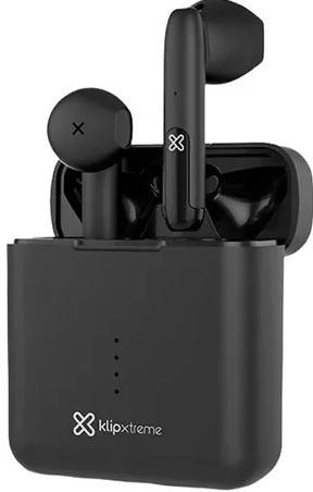 Klip Xtreme TwinTouch KTE-010 - Auriculares internos con micro - en oreja - Bluetooth - inalámbrico - negro