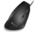 Klip Xtreme - Mouse - USB - Wired - Black - Ultra ergonomic