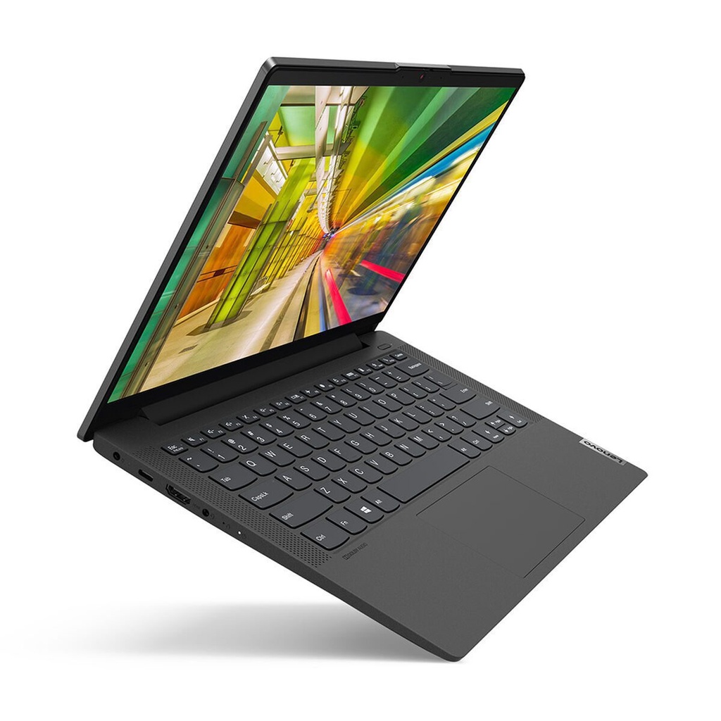 Lenovo IdeaPad 5 14ALC05 82LM - AMD Ryzen 5 5500U / 2.1 GHz - Win 10 Home 64 bit - Radeon Graphics - 8 GB RAM - 512 GB SSD NVMe - 14" TN 1920 x 1080 (Full HD) - Wi-Fi 5 - gris grafito - kbd: español (Latinoamérica)