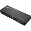 Lenovo ThinkPad Universal Thunderbolt 4 Dock - Estación de conexión - Thunderbolt 4 - HDMI, 2 x DP - GigE - 135 vatios - Estados Unidos - para ThinkPad E14 Gen 4; L13 Yoga Gen 3; T14s Gen 3; X1 Nano Gen 2; X13 Yoga Gen 3