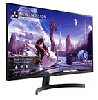 LG 32QN600 - Monitor LED - 32" (31.5" visible) - 2560 x 1440 QHD - IPS - 350 cd/m² - 1000:1 - HDR10 - 5 ms - 2xHDMI, DisplayPort - negro textura