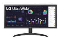 LG UltraWide 26WQ500-B - Monitor LED - 26" (25.7" visible) - 2560 x 1080 UltraWide @ 75 Hz - IPS - 250 cd/m² - 1000:1 - HDR10 - 1 ms - 2xHDMI