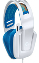 Logitech G G335 Wired Gaming Headset - Auricular - tamaño completo - cableado - conector de 3,5 mm - blanco - certificado Discord
