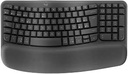 Logitech - Keyboard - Spanish - Graphite - Wave Keys for Business