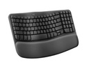 Logitech - Keyboard - Spanish - Graphite - Wave Keys for Business