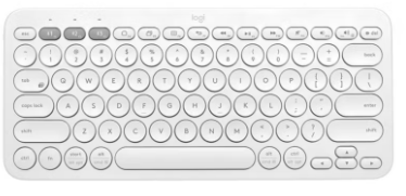 Logitech - Keyboard - Wireless - White