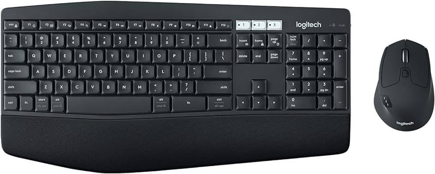 Logitech MK850 Performance - Juego de teclado y ratón - Bluetooth, 2.4 GHz