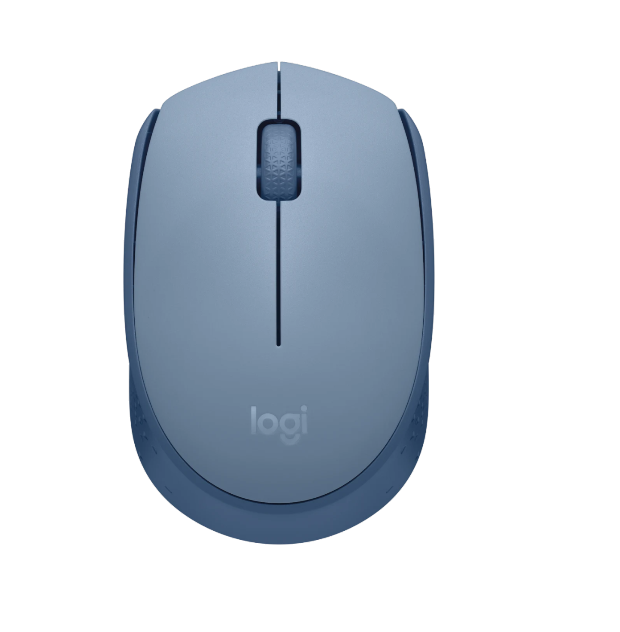 Logitech - Mouse - Blue gray