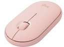 Logitech Pebble Mouse 2 M350s - Ratón - óptico - 3 botones - inalámbrico - Bluetooth - rosa