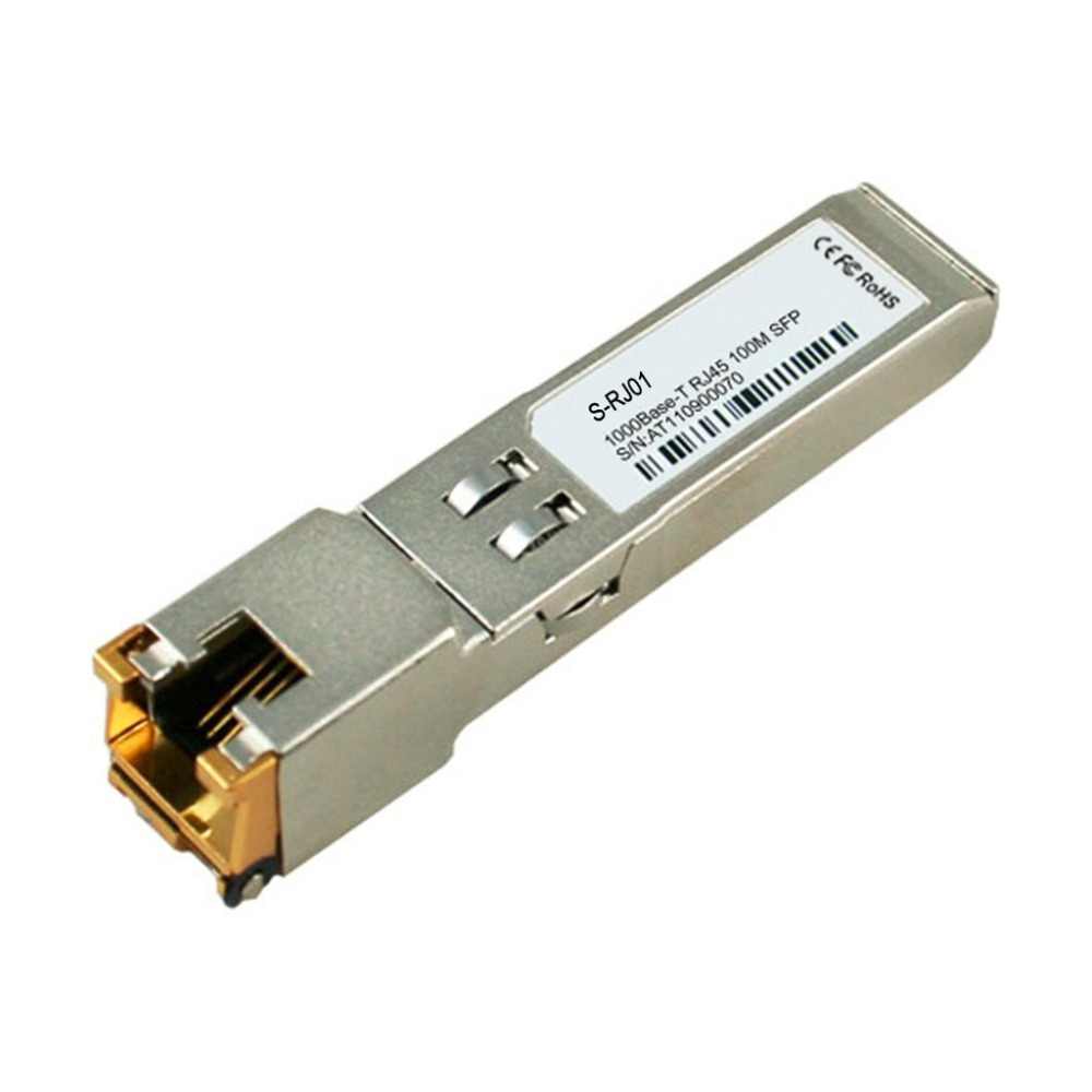 MikroTik S-RJ01 - Módulo de transceptor SFP (mini-GBIC) - GigE - 10Base-T, 100Base-TX, 1000Base-T - SFP (mini-GBIC) / RJ-45