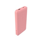 mophie powerstation - Cargador portátil - 10000 mAh - 18 vatios - PD - 2 conectores de salida (USB, USB-C) - rosa claro
