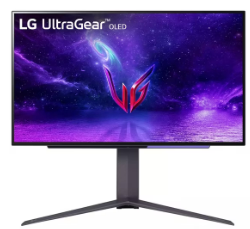 LG UltraGear 27GR95QE-B - OLED monitor - 27" - 2560 x 1440 - DisplayPort / HDMI - Gaming Monitor