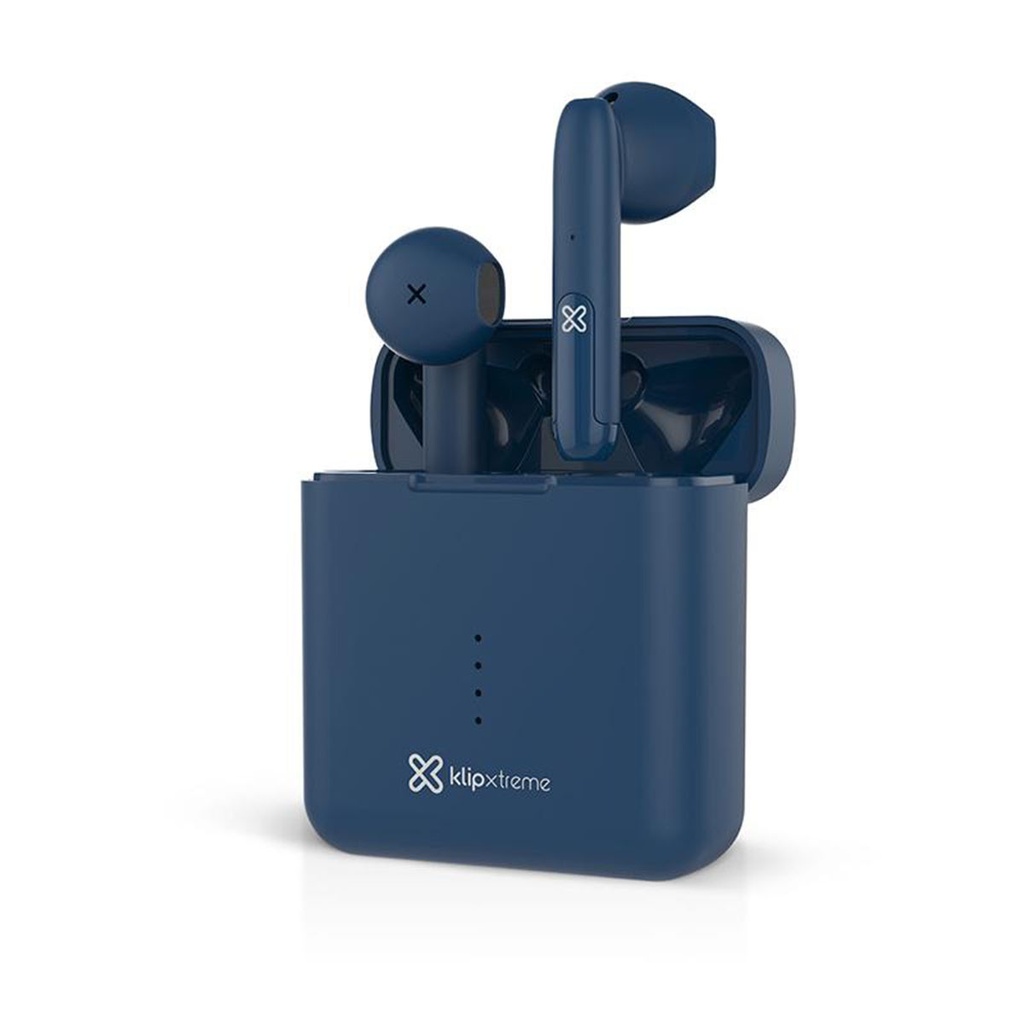 Klip Xtreme - KWH-010BL - Headphones - Para Home audio / Para Portable electronics / Para Professional audio / Para Cellular phone - Wireless - 25Hrs - Blue - BT