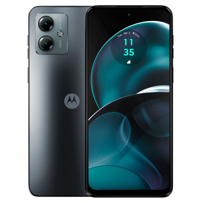 Motorola G14 - Smartphone - Android - 128 GB - Steel gray - Touch - XT2341-2