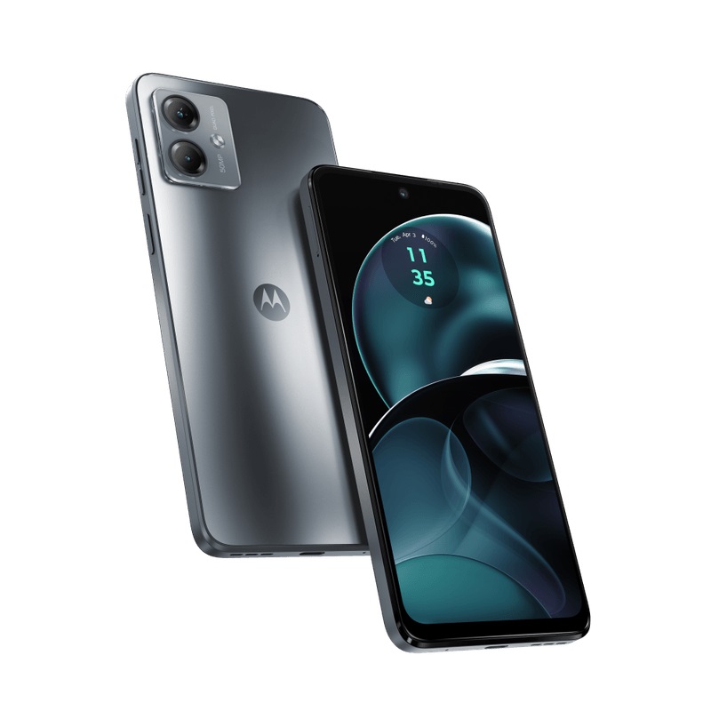 Motorola G14 - Smartphone - Android - 128 GB - Steel gray - Touch - XT2341-2
