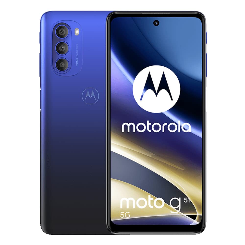 Motorola G51 - Smartphone - 5G - Android - 128 GB - Winter Dawn - Touch - XT2171-1 DS