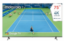 Motorola - LCD TV - Smart TV - 75" - UHD QLED GoogleTV