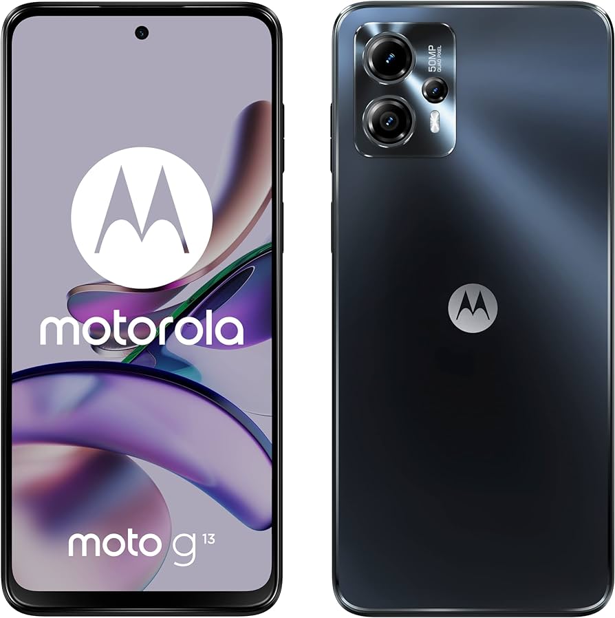 Motorola Moto G13 - 4GB +128GB Smartphone - Android - Concrete - Touch - XT2331-1