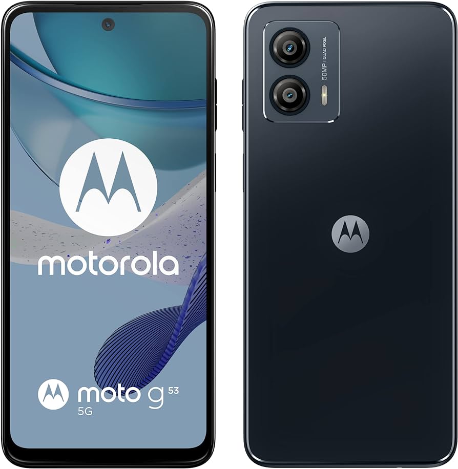 Motorola Moto G53 - Smartphone - 5G - Android - 128 GB - Basalt Blue - Touch - XT2335-1