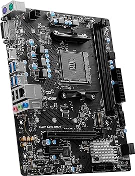 MSI - B450M-A PRO MAX - Motherboard - MATX - Socket AM4