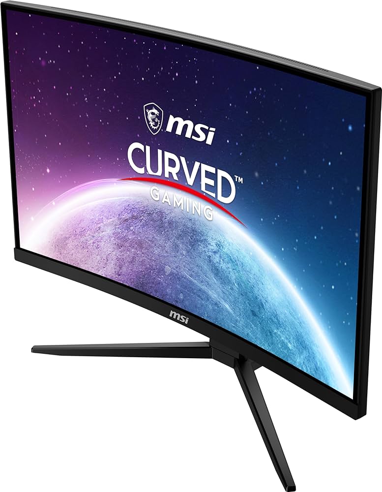 MSI G2422C - Monitor LCD - curvado - 24" - 1920 x 1080 Full HD (1080p) @ 180 Hz - VA - 250 cd/m² - 3000:1 - 1 ms - 2xHDMI, DisplayPort