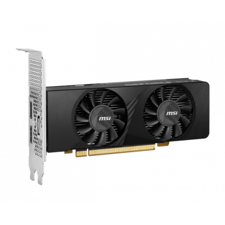 MSI - GeForce RTX 3050 LP 6G OC - PCI Express 3.0 x16 (x4 mode) - NVIDIA - NVIDIA GeForce RTX 3050 - GDDR6 SDRAM - DisplayPort / HDMI