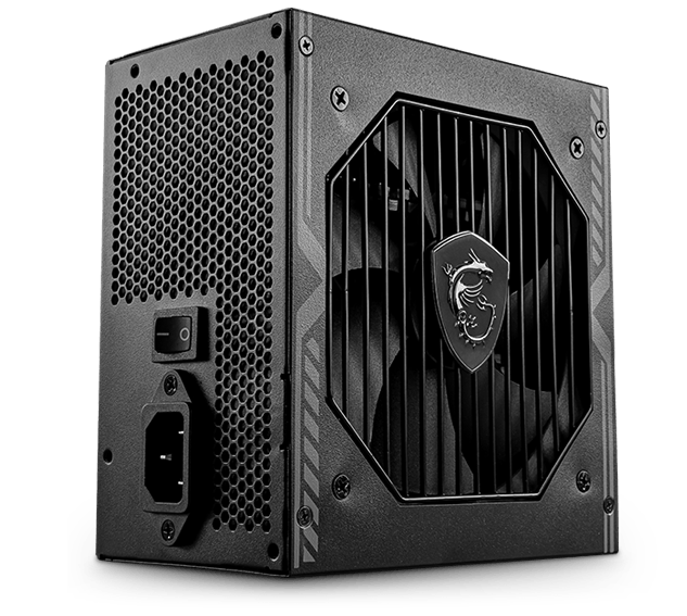 MSI MAG A550BN - Fuente de alimentación (interna) - ATX12V / EPS12V - 80 PLUS Bronze - CA 100-240 V - 550 vatios - PFC activa
