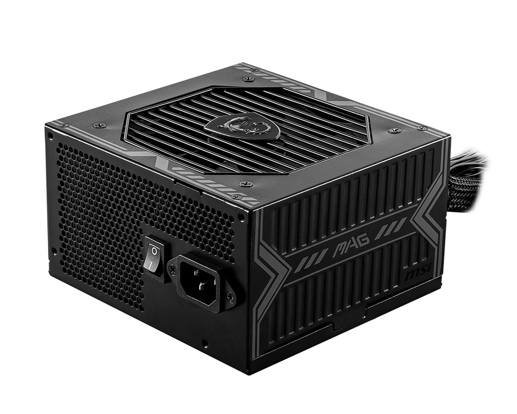 MSI MAG A550BN - Fuente de alimentación (interna) - ATX12V / EPS12V - 80 PLUS Bronze - CA 100-240 V - 550 vatios - PFC activa