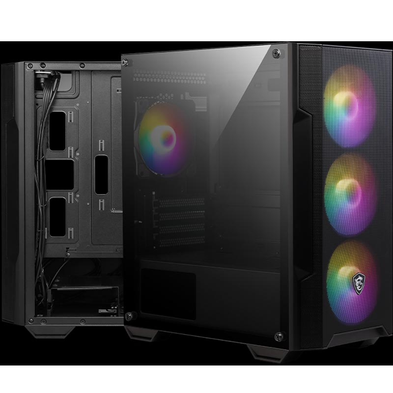 MSI - MAG FORGE M100A - Mid tower - 4x120mm