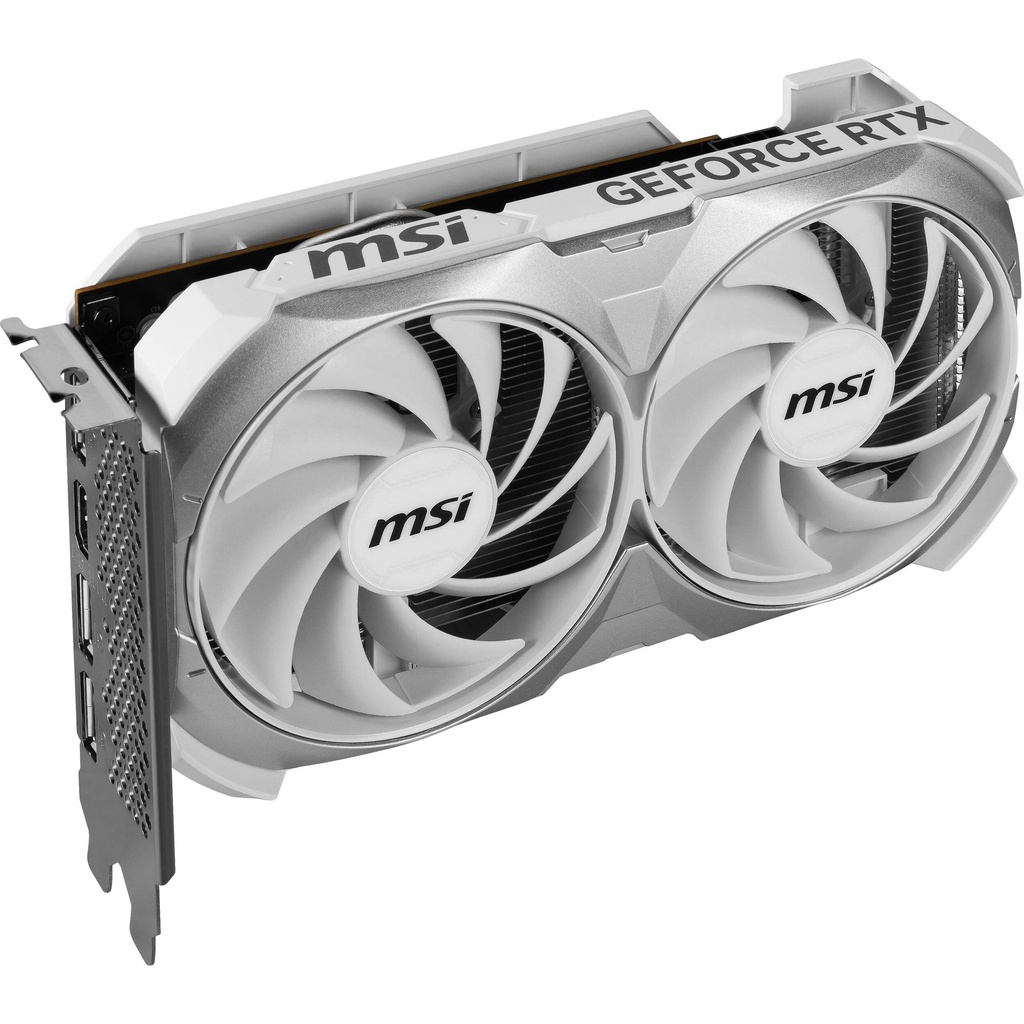 MSI - PCI Express - NVIDIA - RTX 4060 VENTUS - 2X WHITE 8G OC