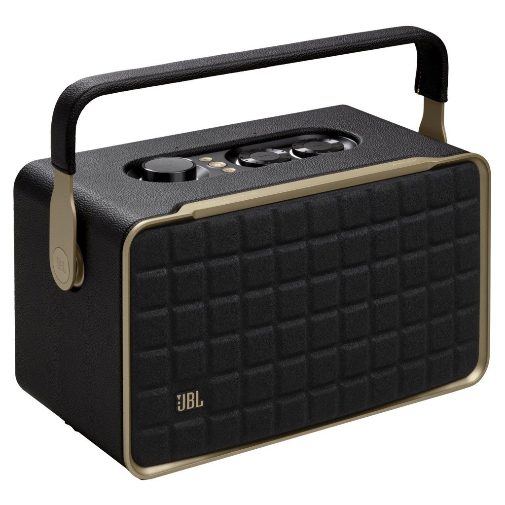 JBL Authentics 300 - Altavoz inteligente - para uso portátil - canal 2.0 - Wi-Fi 6, Bluetooth - controlado por aplicación - 2 vías - negro