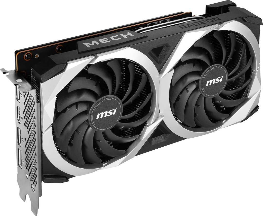 MSI - Radeon RX 7600 MECH 2X CLASSIC 8G OC - PCI Express - AMD - AMD Radeon RX 7600 - GDDR6 SDRAM - DisplayPort / HDMI
